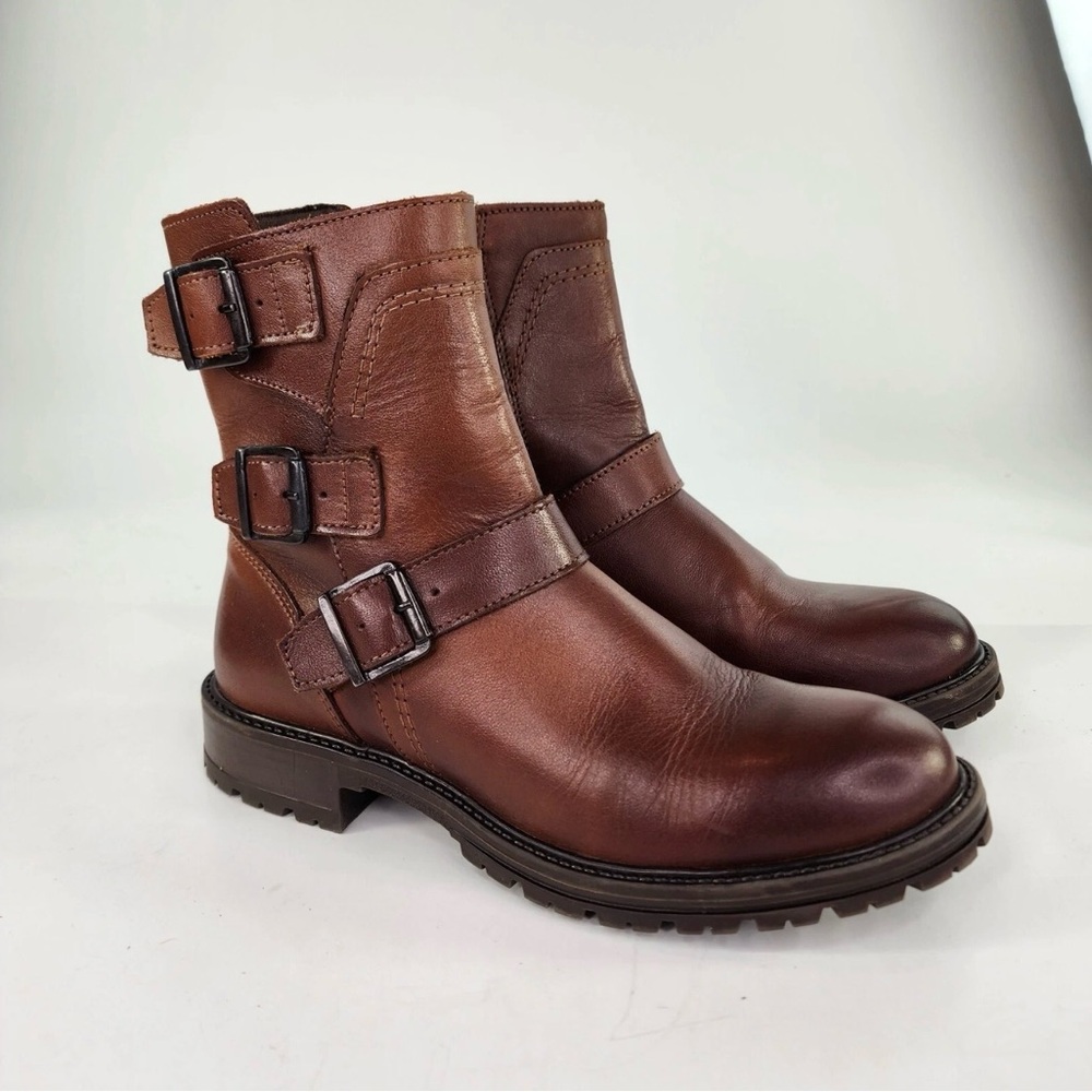 Bootlegger CRUZA TENDENCIA Women's US 40 Made in Portugal Astra 3-Buckle Bootd